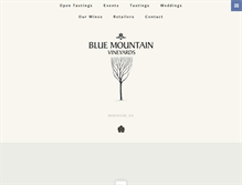 Tablet Screenshot of coloradobluemountain.com